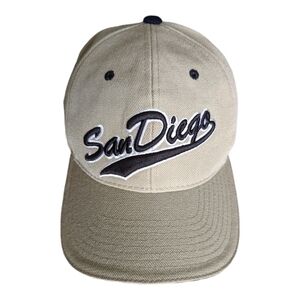 San Diego Tan Adjustable Baseball Cap OS